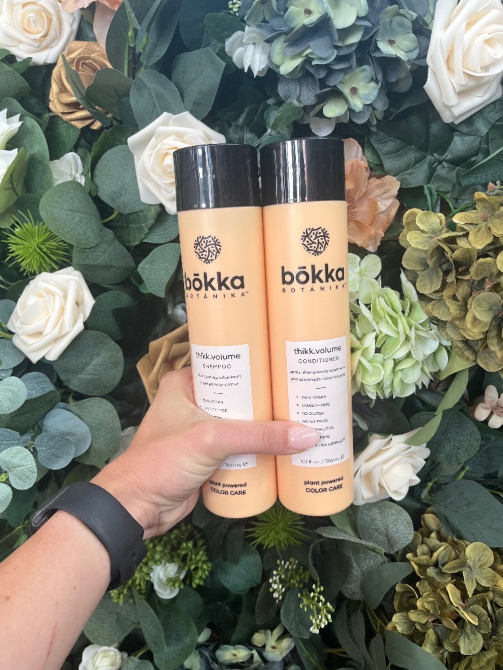 Bokka volume shampoo and conditioner set